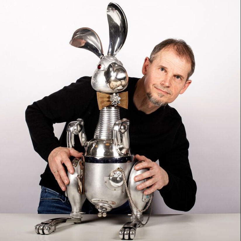 I Created These Unique Sculptures From Scrap Metal And Found Objects I Created These Unique Sculptures From Scrap Metal And Found Objects