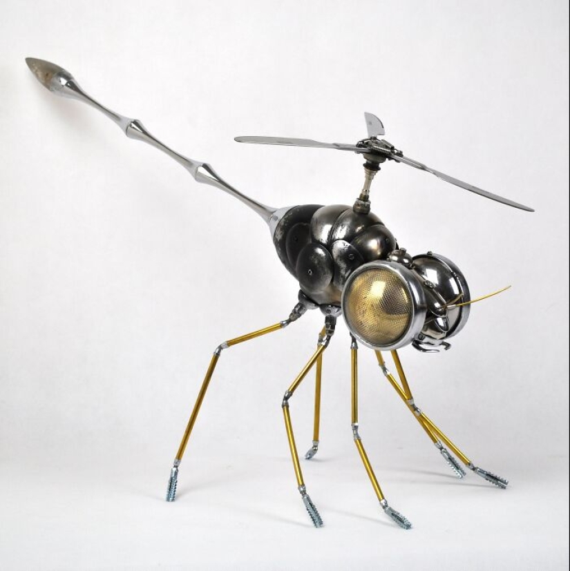 I Created These Unique Sculptures From Scrap Metal And Found Objects I Created These Unique Sculptures From Scrap Metal And Found Objects