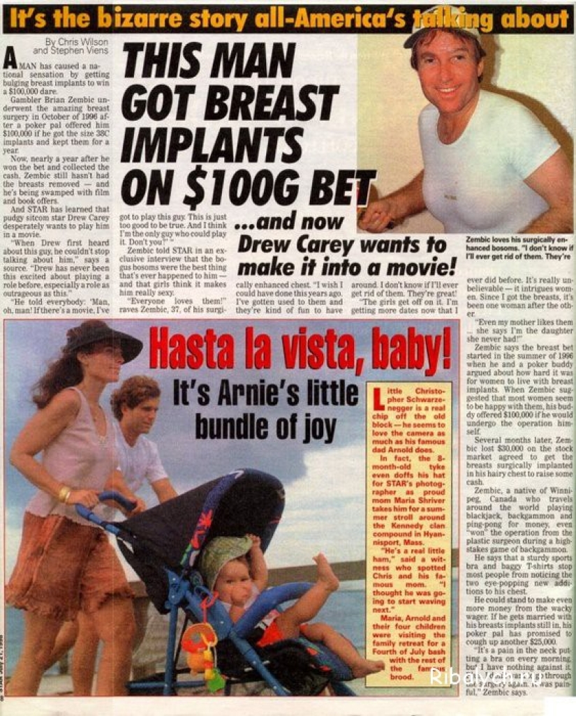 “I fell in love with my breasts”: a Canadian on a bet walked with a silicone bust for 20 years “I fell in love with my breasts”: a Canadian on a bet walked with a silicone bust for 20 years