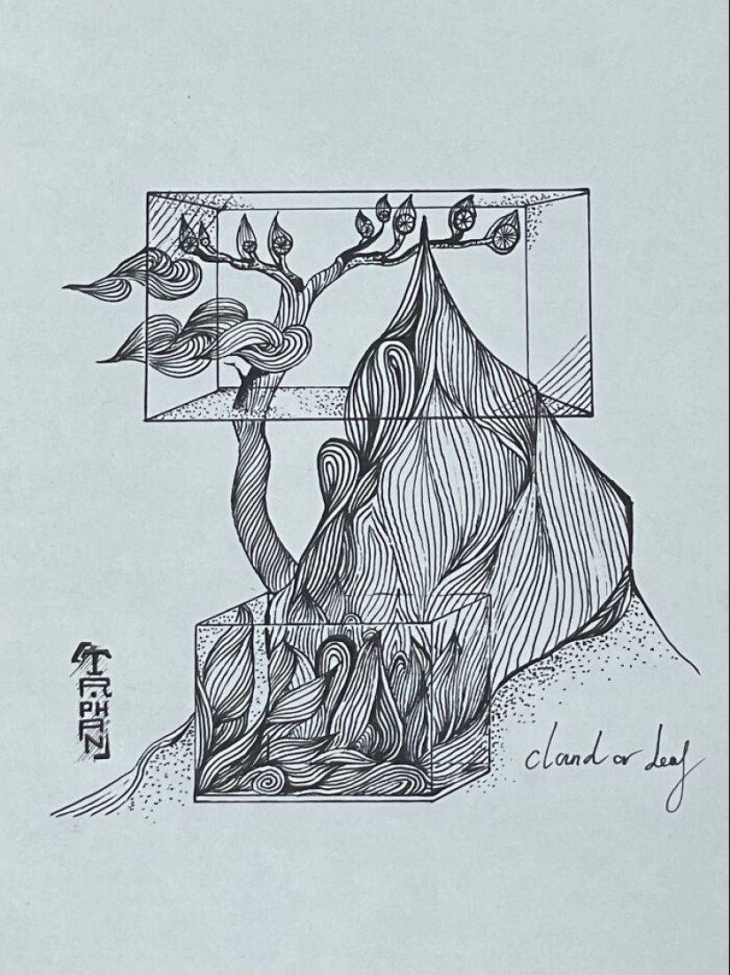 I Incorporated Lines And Parallel Strokes To Create These 15 Drawings