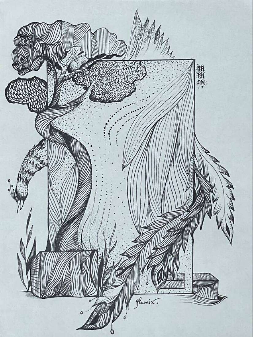 I Incorporated Lines And Parallel Strokes To Create These 15 Drawings