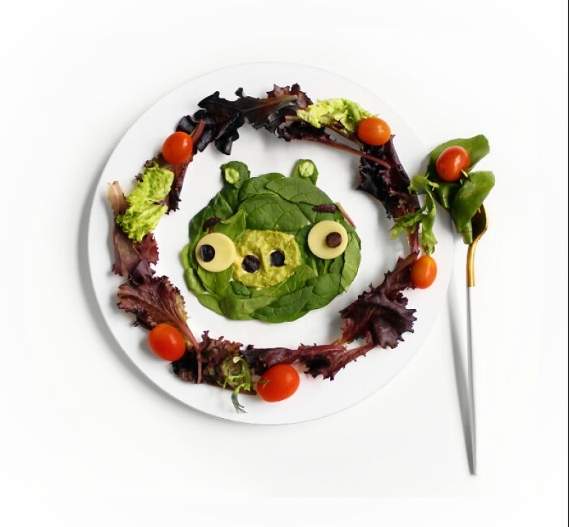 I Spent Months Crafting These 11 Food Art Pieces To Prove Healthy Eating Can Be Creative