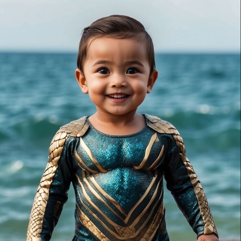 I Tried To Imagine What Superheroes Would Look Like As Kids