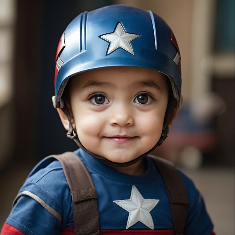 I Tried To Imagine What Superheroes Would Look Like As Kids