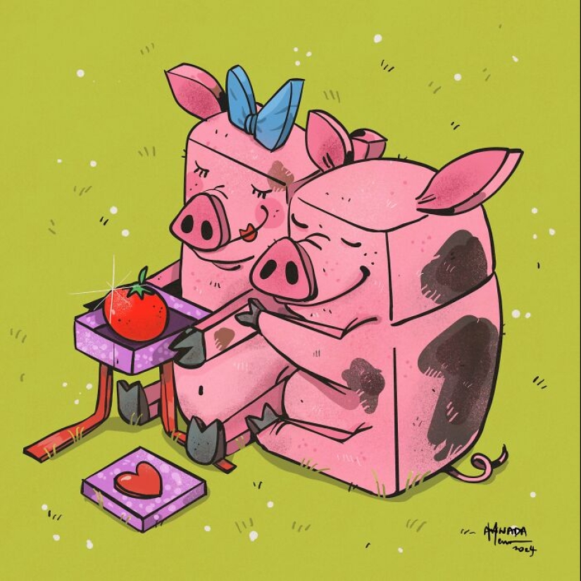 In My Drawings, I Play With The Shape Of Animals, Here Are 10 Of Them In My Drawings, I Play With The Shape Of Animals, Here Are 10 Of Them