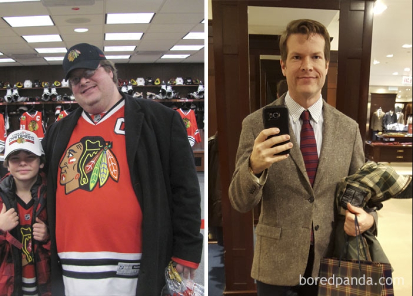 Inspiring examples of what magic is capable of wanting to lose weight and hard work