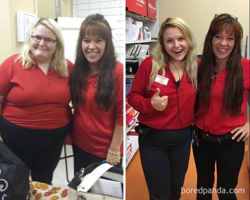 Inspiring examples of what magic is capable of wanting to lose weight and hard work