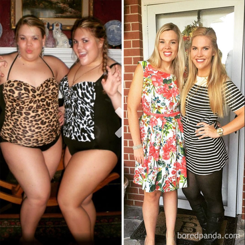 Inspiring examples of what magic is capable of wanting to lose weight and hard work