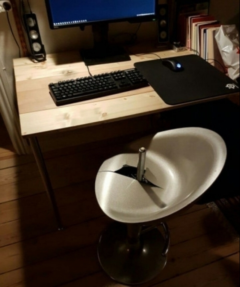 It hurt to look! 22 pictures, which may lead to nervous breakdown It hurt to look! 22 pictures, which may lead to nervous breakdown