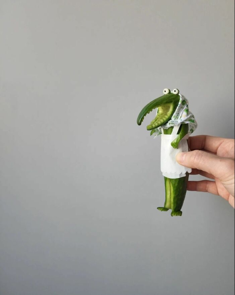 Korean Artist Makes Real Works Of Art With Food