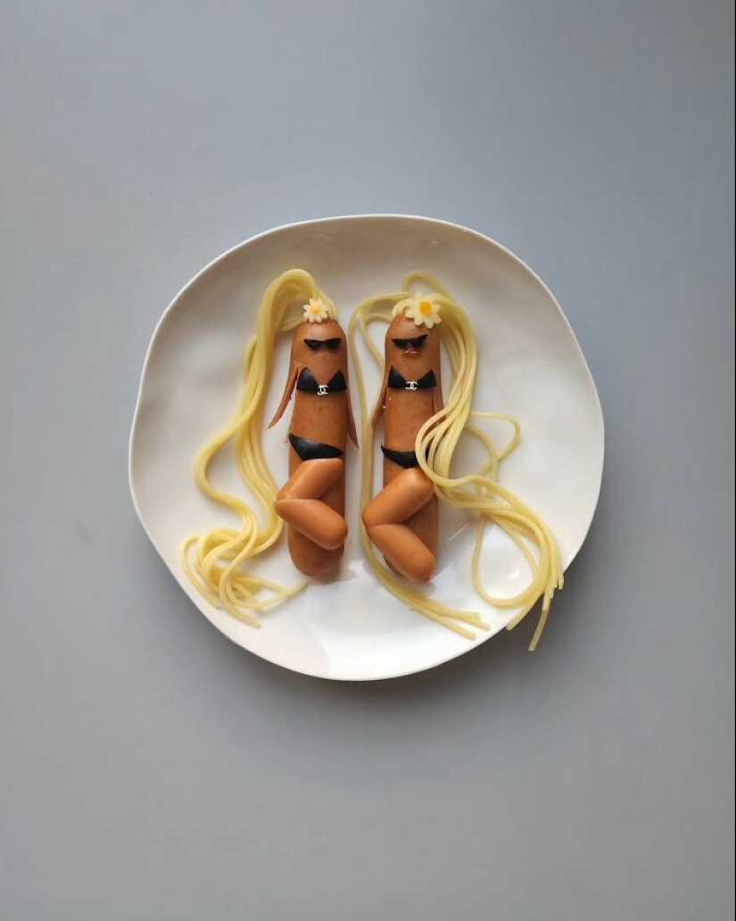 Korean Artist Makes Real Works Of Art With Food