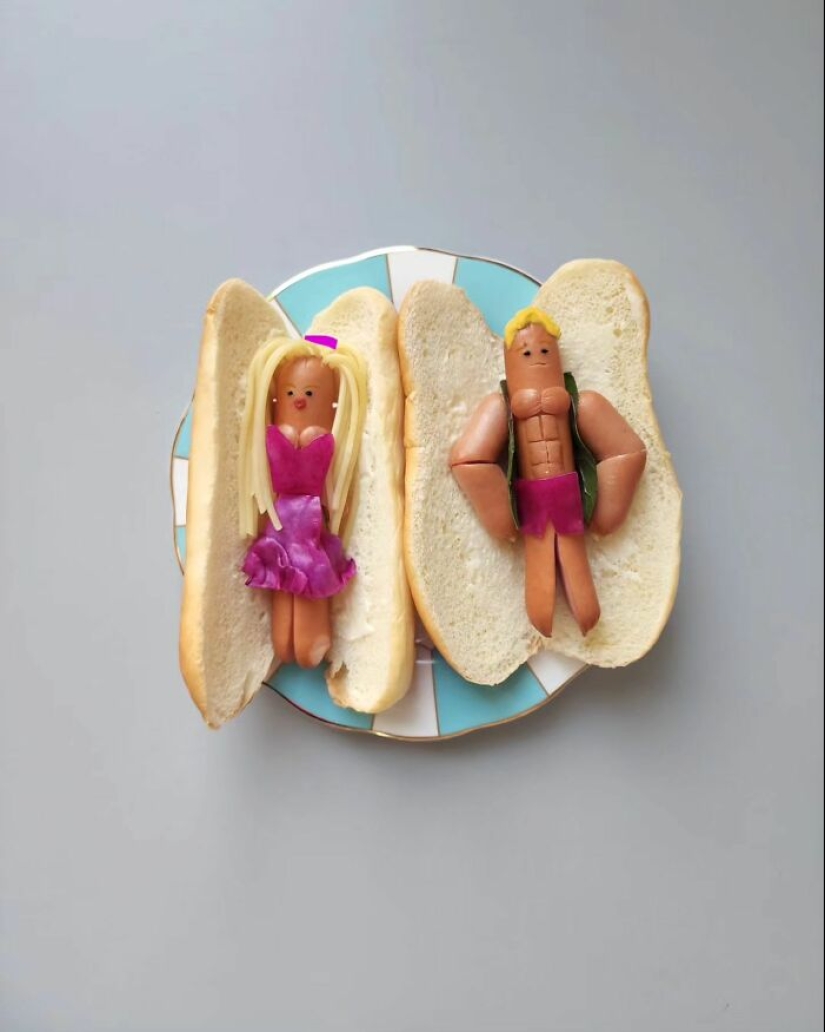 Korean Artist Makes Real Works Of Art With Food