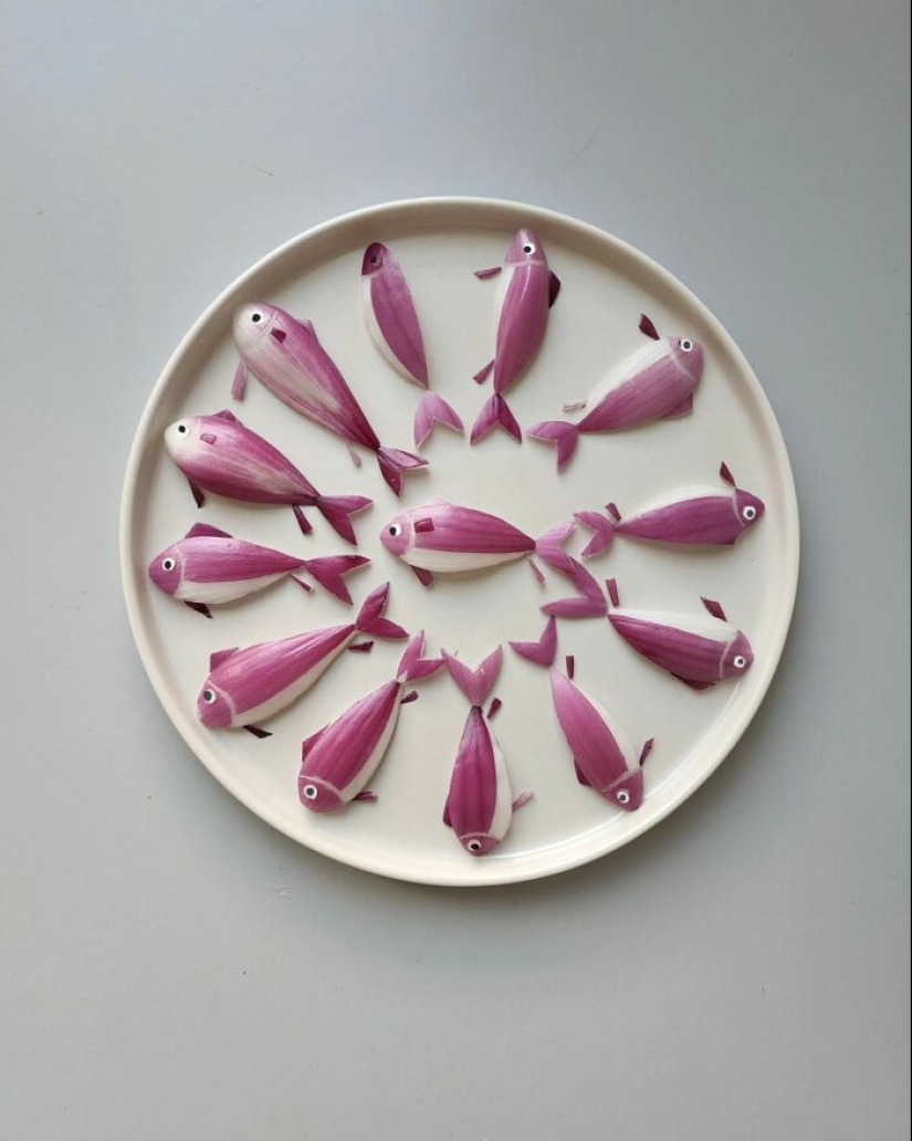 Korean Artist Makes Real Works Of Art With Food