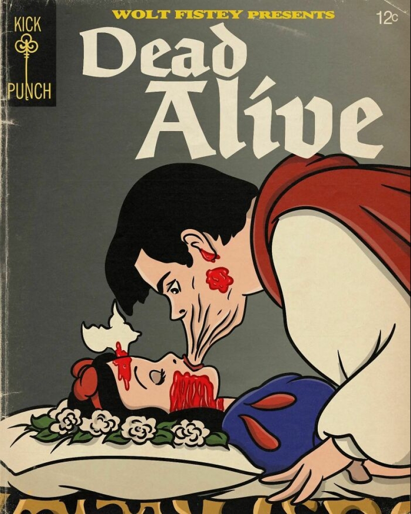 La cultura pop se fusiona con el arte retro en estas vibrantes ilustraciones vintage de Butcher Billy La cultura pop se fusiona con el arte retro en estas vibrantes ilustraciones vintage de Butcher Billy