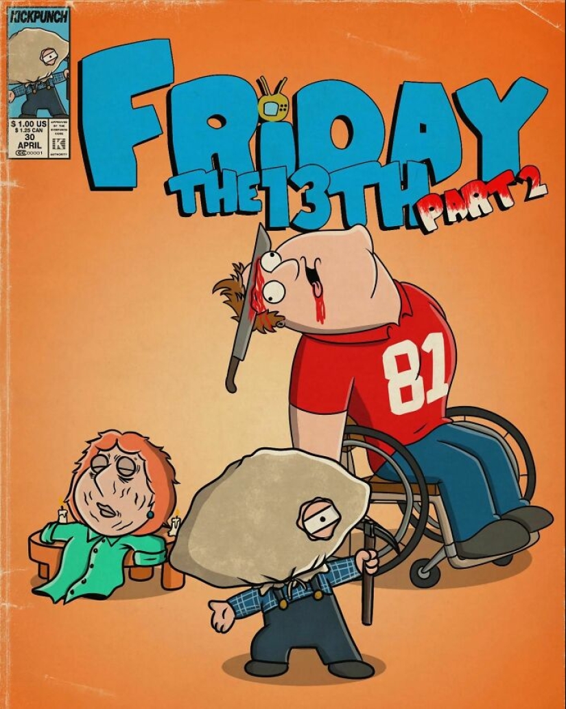 La cultura pop se fusiona con el arte retro en estas vibrantes ilustraciones vintage de Butcher Billy La cultura pop se fusiona con el arte retro en estas vibrantes ilustraciones vintage de Butcher Billy