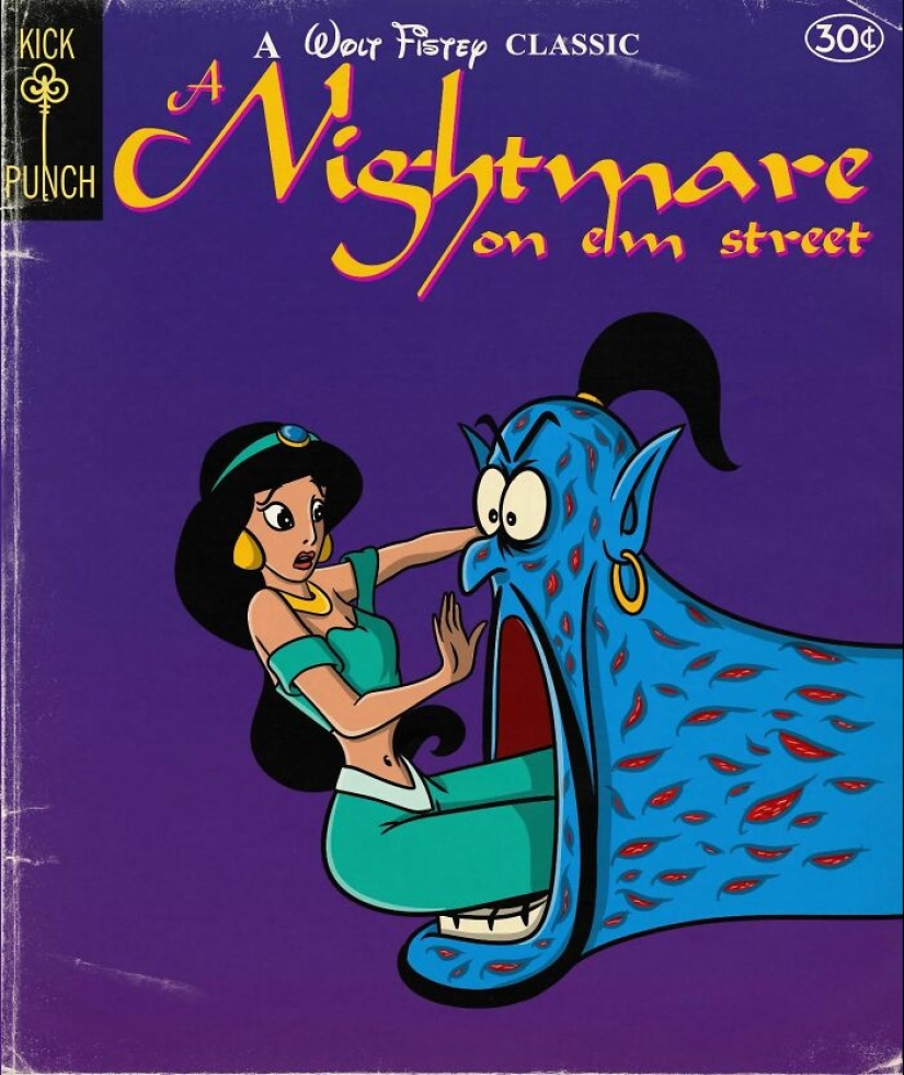 La cultura pop se fusiona con el arte retro en estas vibrantes ilustraciones vintage de Butcher Billy La cultura pop se fusiona con el arte retro en estas vibrantes ilustraciones vintage de Butcher Billy