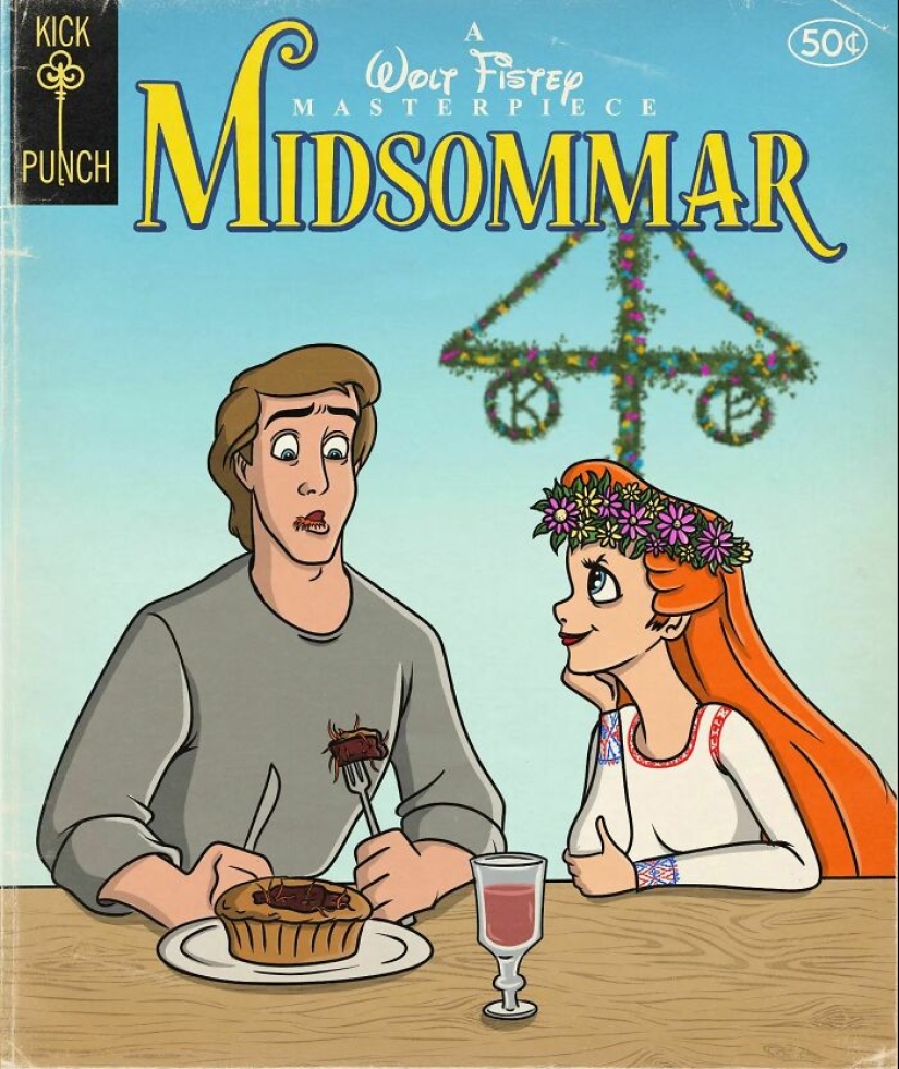 La cultura pop se fusiona con el arte retro en estas vibrantes ilustraciones vintage de Butcher Billy La cultura pop se fusiona con el arte retro en estas vibrantes ilustraciones vintage de Butcher Billy