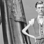 La trágica historia del "esqueleto viviente" Isaac Sprague