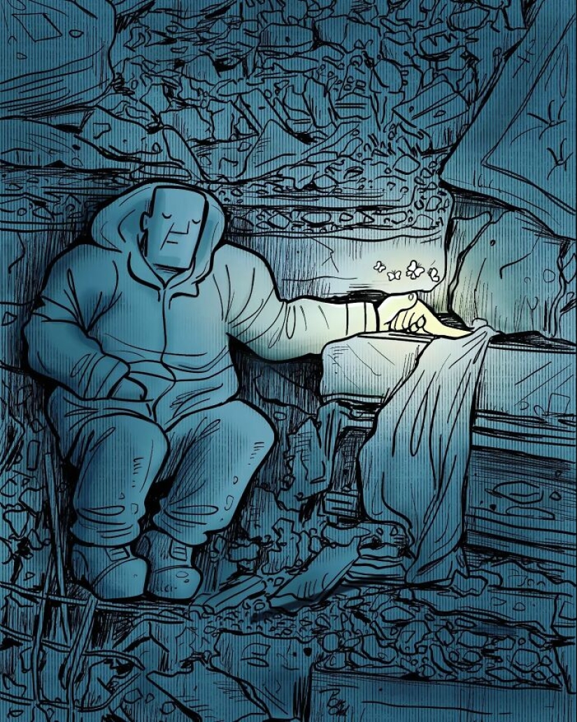 La verdad incómoda: 21 ilustraciones que revelan los problemas sociales actuales, por este artista La verdad incómoda: 21 ilustraciones que revelan los problemas sociales actuales, por este artista