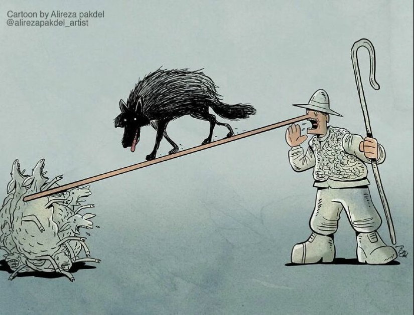 La verdad incómoda: 21 ilustraciones que revelan los problemas sociales actuales, por este artista La verdad incómoda: 21 ilustraciones que revelan los problemas sociales actuales, por este artista