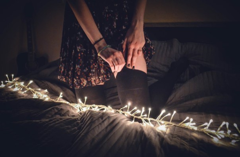 Las niñas y guirnaldas: 20 fotos que te levante el ánimo