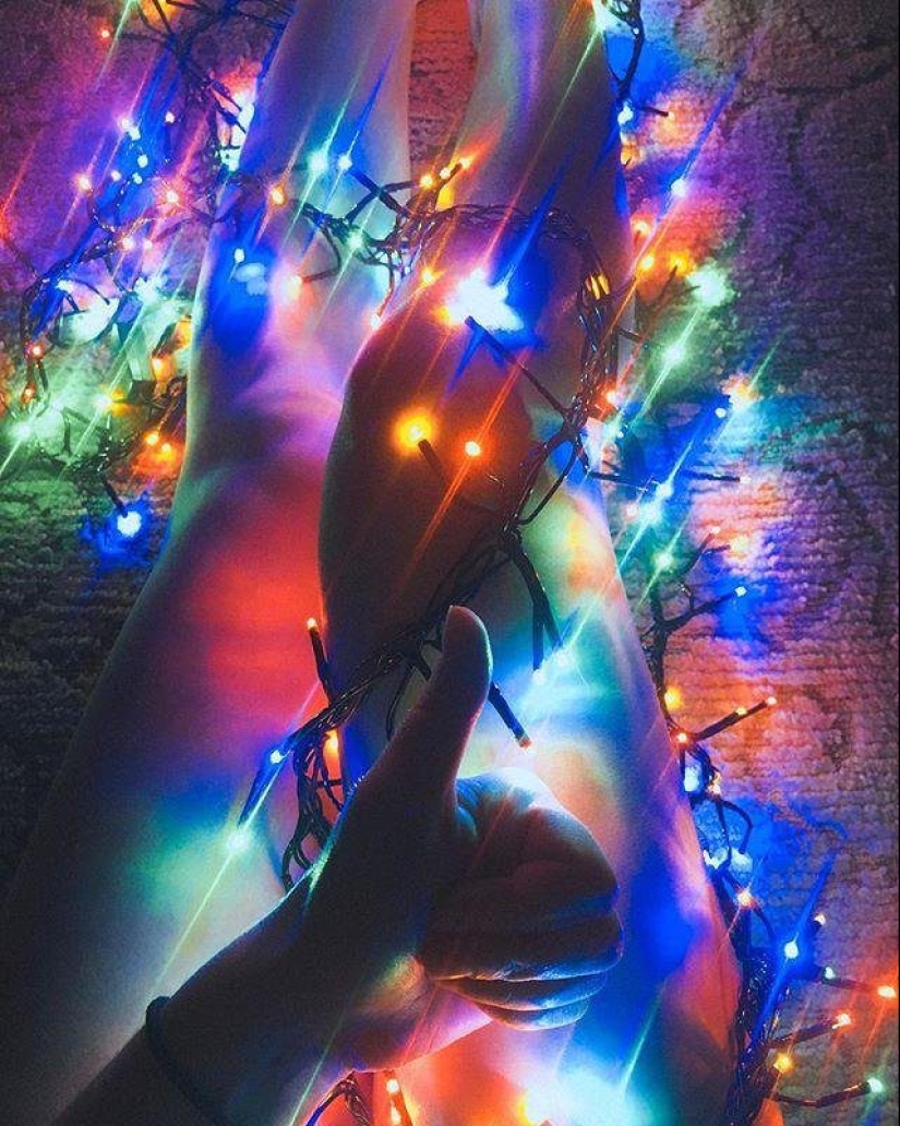 Las niñas y guirnaldas: 20 fotos que te levante el ánimo