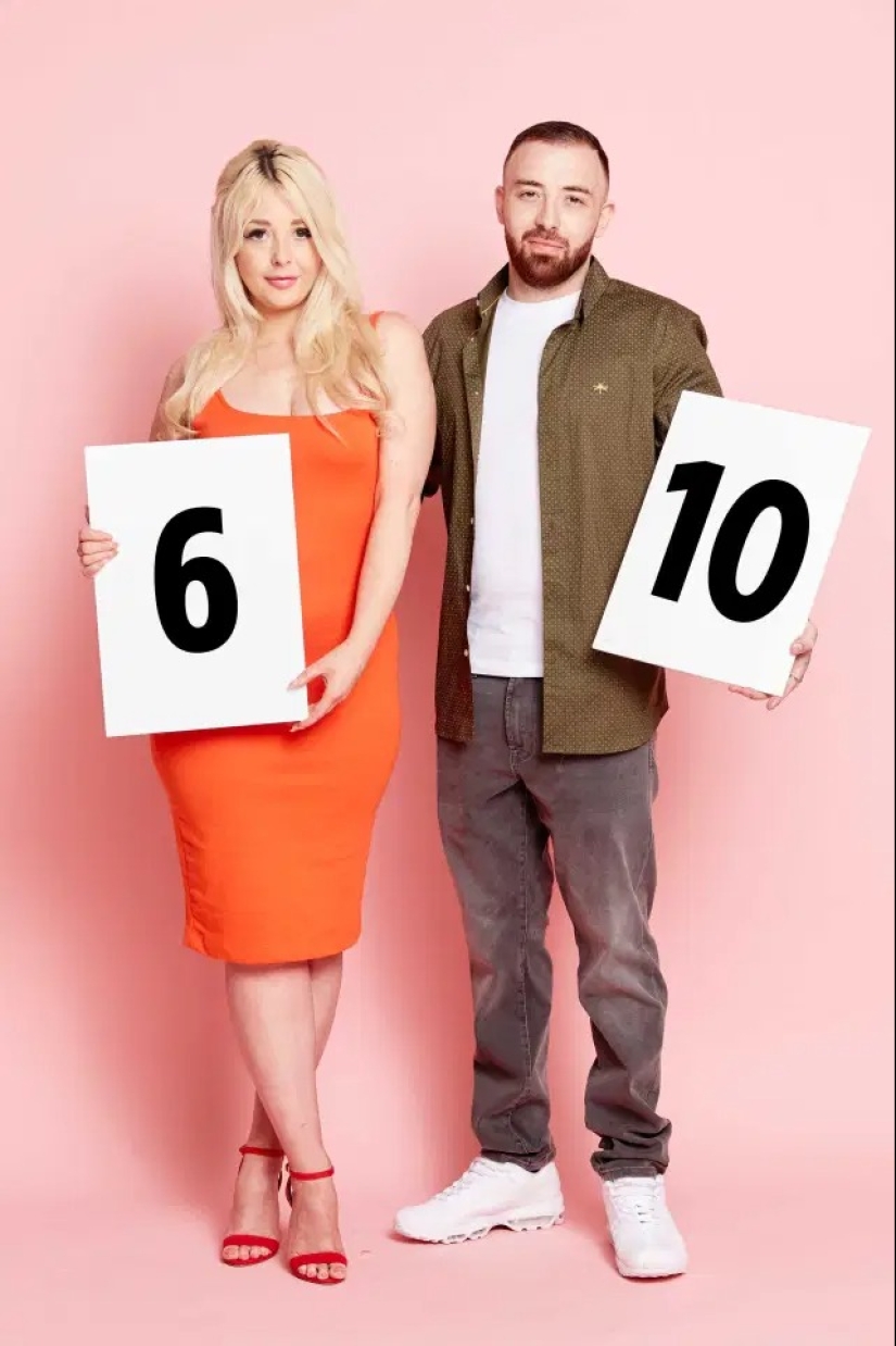 Level of fun: three British assessed their abilities in bed, but their wives disagree with them