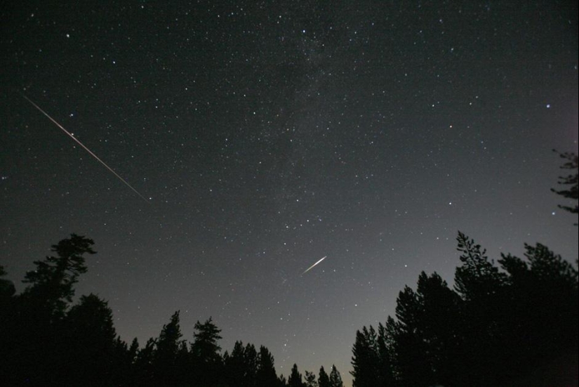 Lluvia de meteoritos de las Perseidas