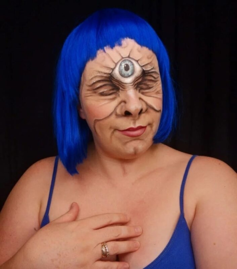 Make-up artist Hannah Grace and her incredible make-up illusions Make-up artist Hannah Grace and her incredible make-up illusions
