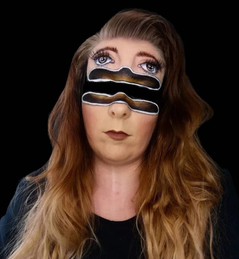 Make-up artist Hannah Grace and her incredible make-up illusions Make-up artist Hannah Grace and her incredible make-up illusions