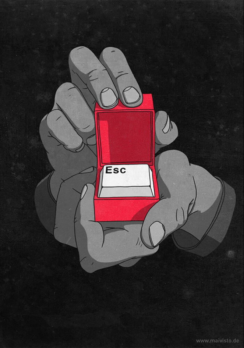 “Mindshots”: las magistrales ilustraciones de Sergio Ingravalle que dicen mucho “Mindshots”: las magistrales ilustraciones de Sergio Ingravalle que dicen mucho