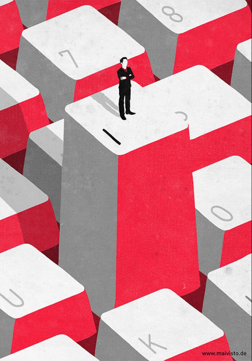 “Mindshots”: las magistrales ilustraciones de Sergio Ingravalle que dicen mucho “Mindshots”: las magistrales ilustraciones de Sergio Ingravalle que dicen mucho