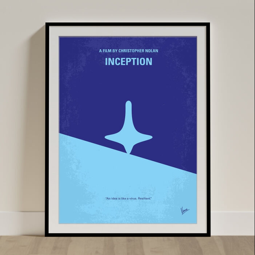 Mis 10 carteles de películas minimalistas