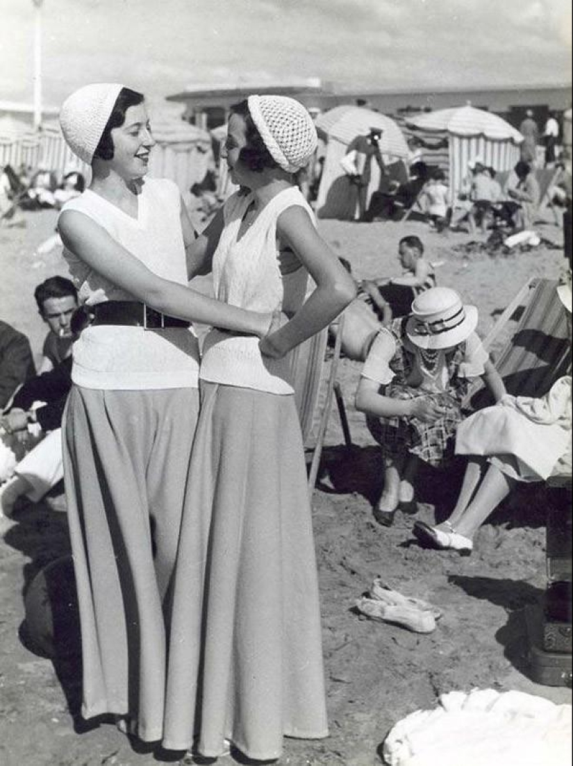 Moda de playa años 1920-30