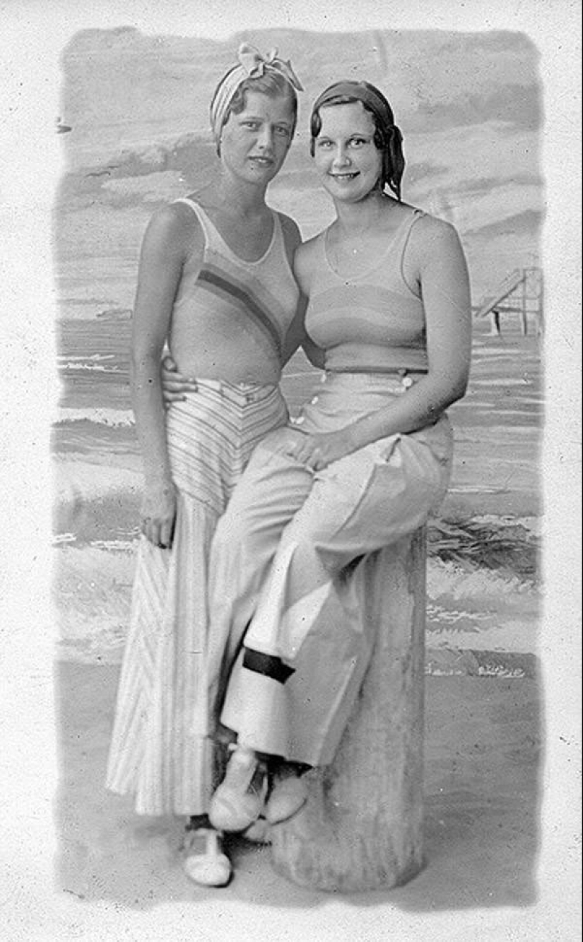 Moda de playa años 1920-30