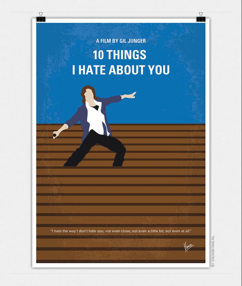 My 10 Minimalist Movie Posters