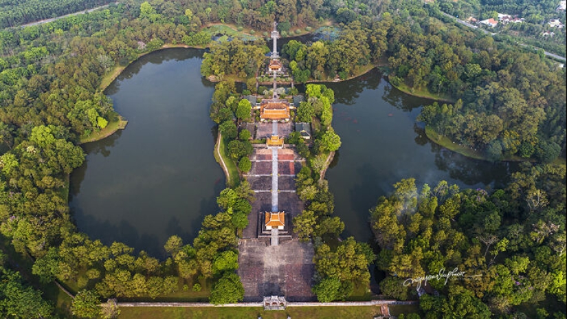 My Aerial Photos Showcasing Tombs In Vietnam From The Nguyen Dynasty Era