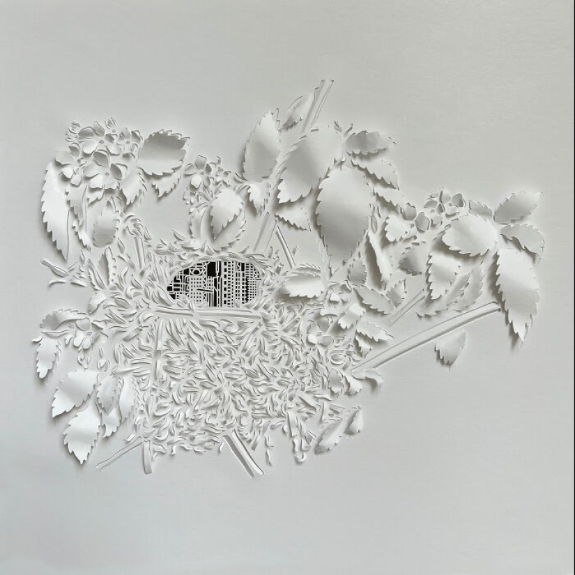 My Hand-Carved Designs From Paper Inspired By Natural Elements