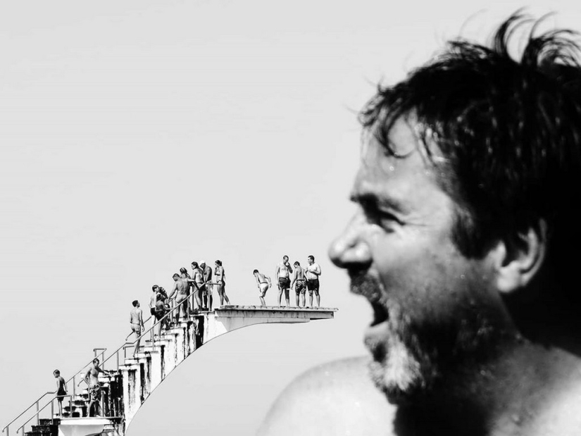 Mystic unexpected street photographs of holidays. Nticas