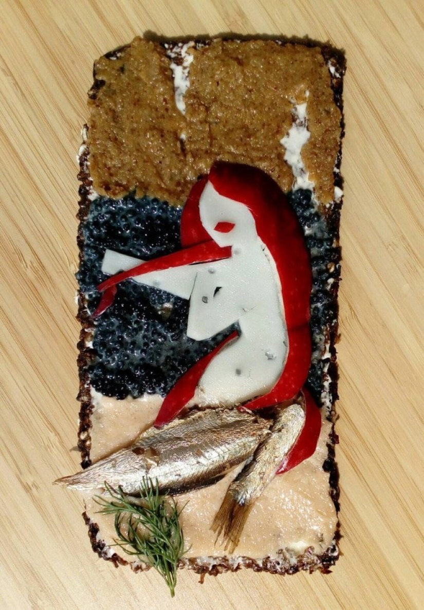 Not a sandwich, but a masterpiece! Twitter recreated famous pictures of food