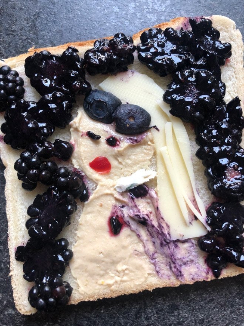 Not a sandwich, but a masterpiece! Twitter recreated famous pictures of food