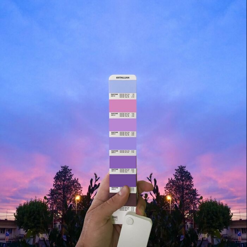 Pantone In The Wild: Designer Matches Pantone Colors To Natural Landscapes And Cities