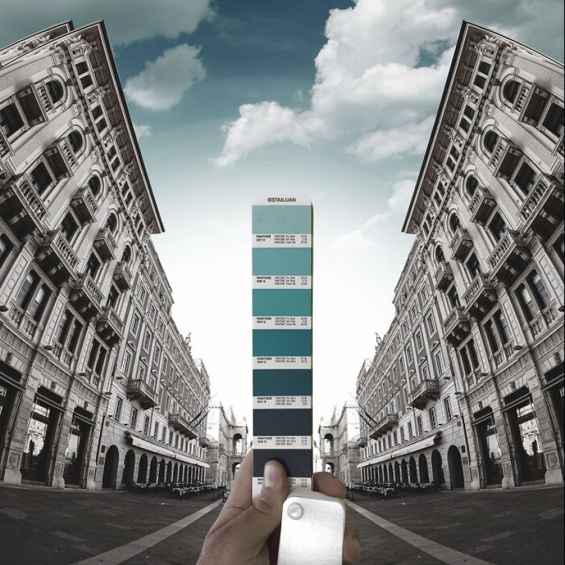 Pantone In The Wild: Designer Matches Pantone Colors To Natural Landscapes And Cities