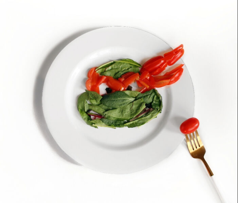 Pasé meses elaborando estas 11 obras de arte culinario para demostrar que comer sano puede ser creativo Pasé meses elaborando estas 11 obras de arte culinario para demostrar que comer sano puede ser creativo