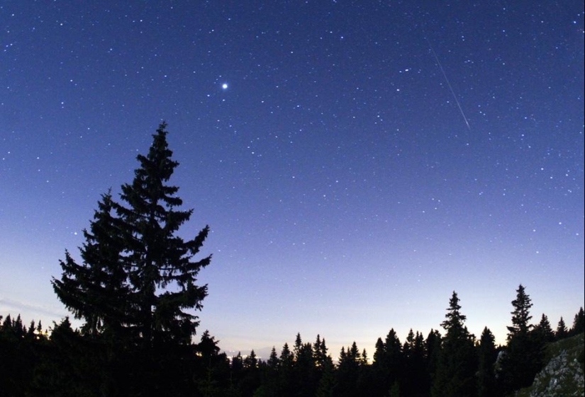 Perseid meteor shower