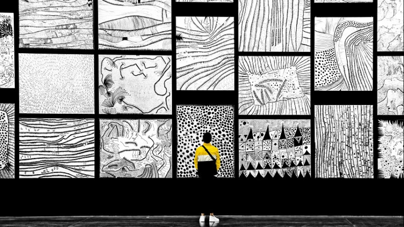 Perspectivas paralelas: tomé 12 fotografías en el museo para mostrar cómo la gente común imita el arte Perspectivas paralelas: tomé 12 fotografías en el museo para mostrar cómo la gente común imita el arte