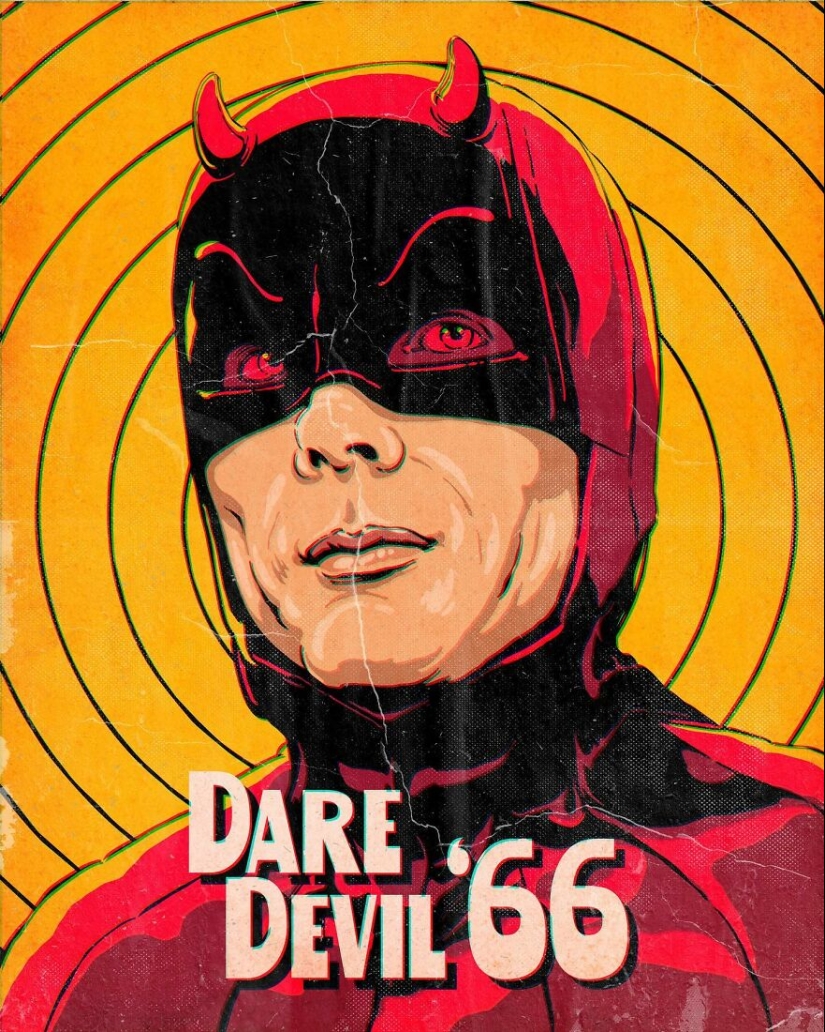 Pop Culture Meets Retro Art in These Vibrant Vintage Mash-Up Illustrations By Butcher Billy Pop Culture Meets Retro Art in These Vibrant Vintage Mash-Up Illustrations By Butcher Billy