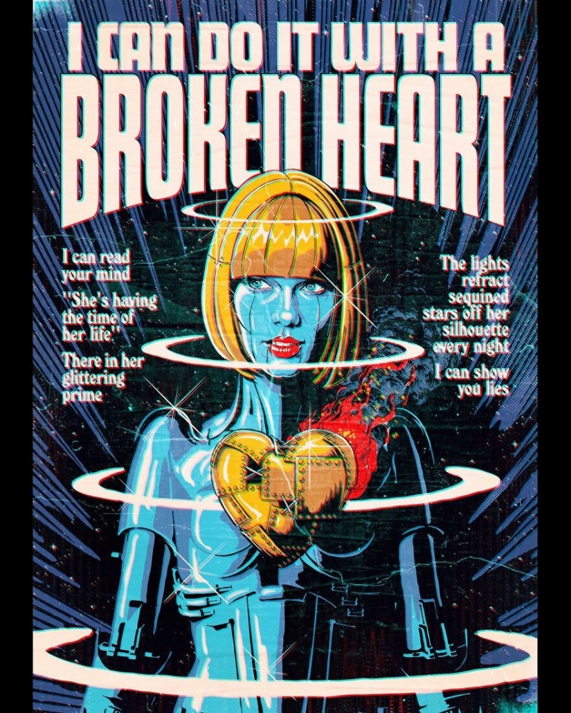 Pop Culture Meets Retro Art in These Vibrant Vintage Mash-Up Illustrations By Butcher Billy Pop Culture Meets Retro Art in These Vibrant Vintage Mash-Up Illustrations By Butcher Billy