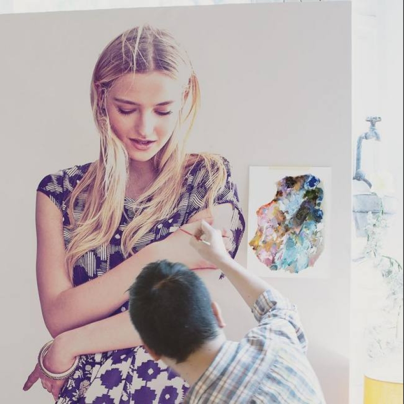 Retratos hiperrealistas del artista Viacheslav Groshev Retratos hiperrealistas del artista Viacheslav Groshev