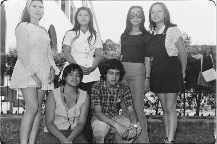 Se parecía a la capital Chilena de la juventud en los años 70